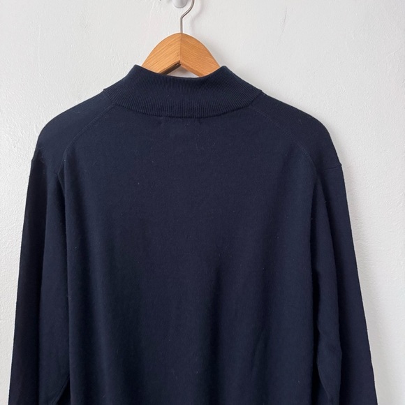 Peter Millar blue merino wool sweater pullover Size Small - Picture 6 of 7